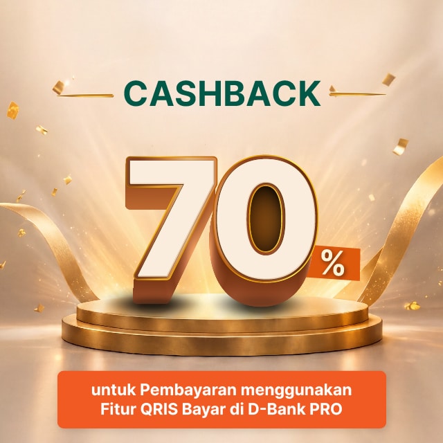 Cashback 70% Hingga Rp 35.000 Untuk Pembayaran Menggunakan Fitur QRIS Bayar